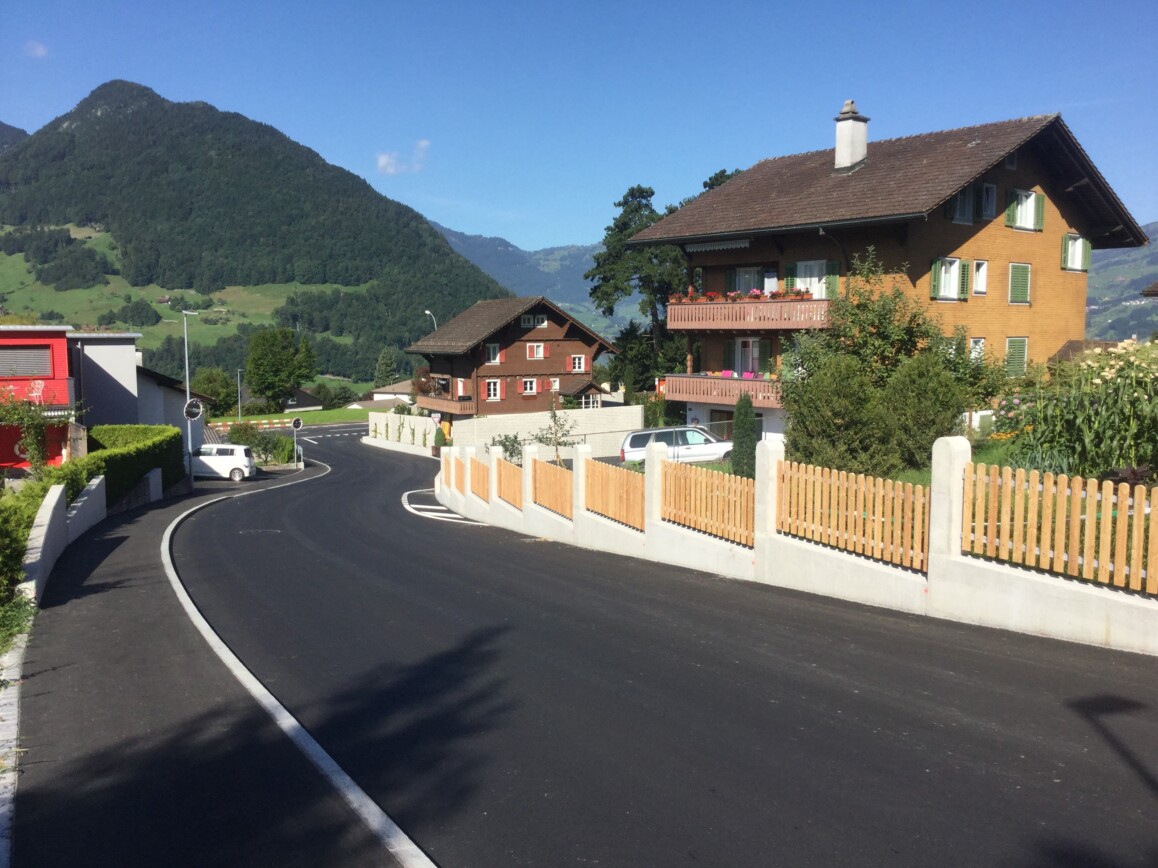 Ausbau Nietenbachstrasse, Schwyz – contratto ag